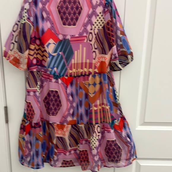 THML Multicolor Ruffled Dress - Picture 3 of 3